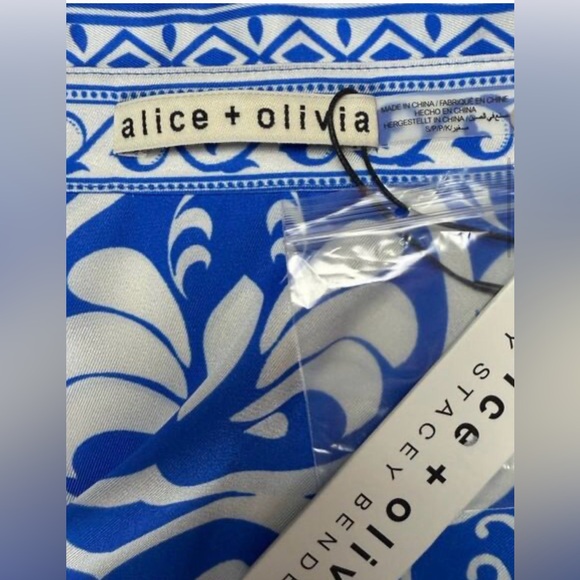 NWT ALICE + OLIVIA KIVA Shirt -Size S - Picture 7 of 8